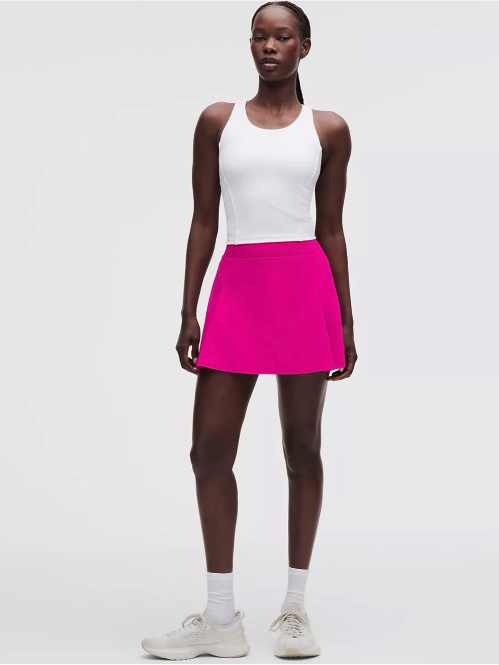 Lululemon Pink Pace Rival Mid Rise Skort Size 10